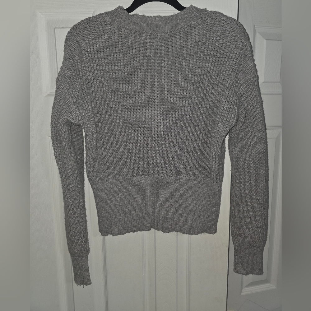 NINE WEST | Women's Knit Cardigan | Charcoal - Picture 2 of 2